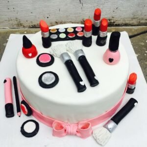Makeup cake