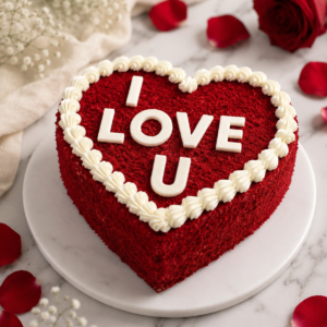 Heart Shaped CAke (5)