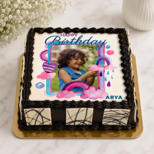 Birthday Photo Cake