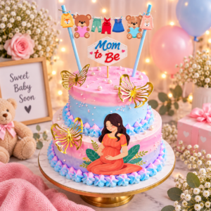 Baby Shower Cake (11)