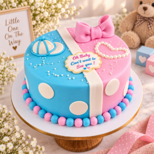 Baby Shower Cake (2)